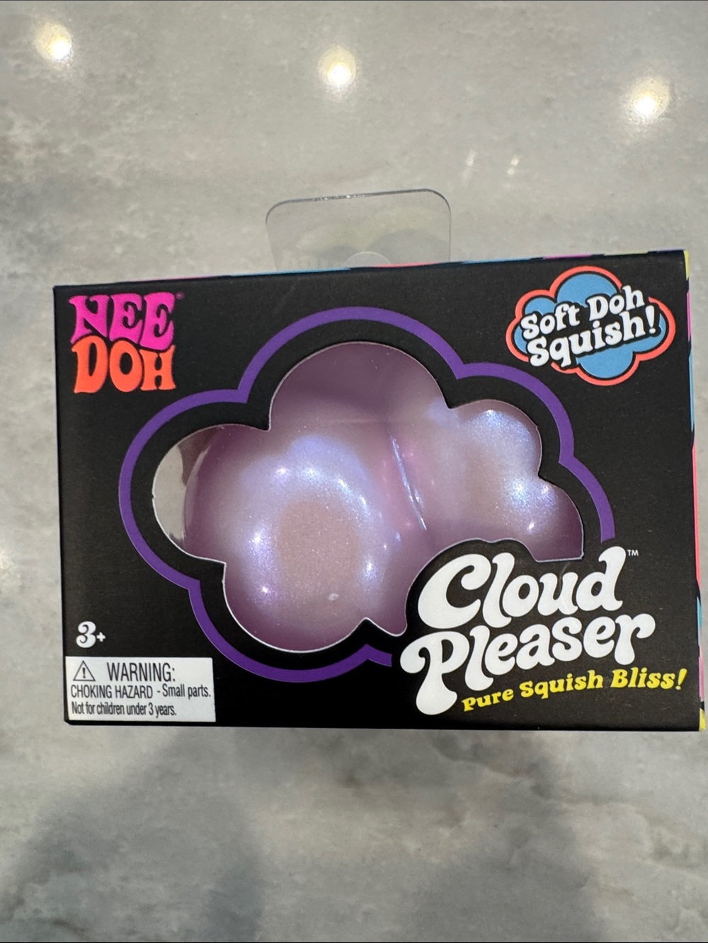 Cloud Pleaser Soft Doh Squish - Shimmering Purple